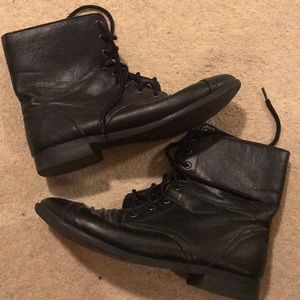 Black Combat Boots